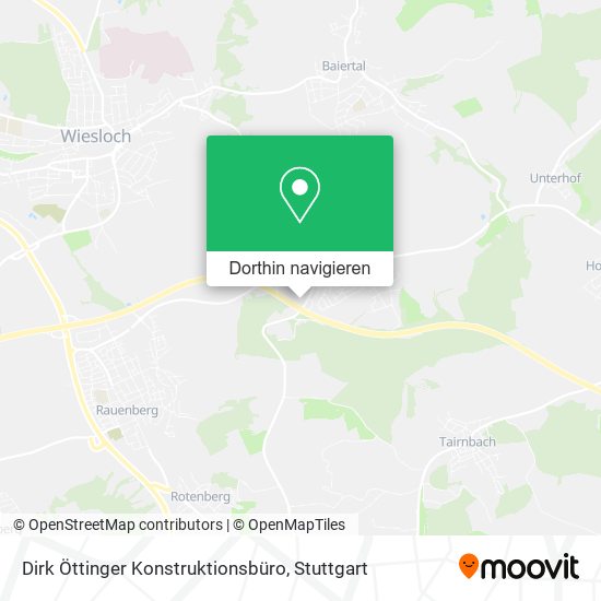 Dirk Öttinger Konstruktionsbüro Karte