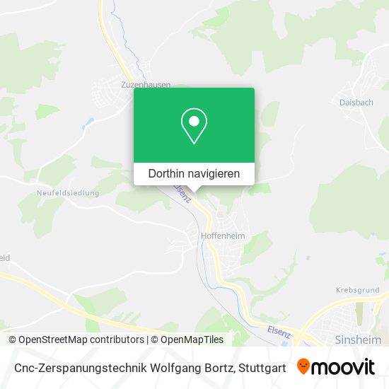 Cnc-Zerspanungstechnik Wolfgang Bortz Karte