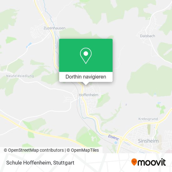 Schule Hoffenheim Karte