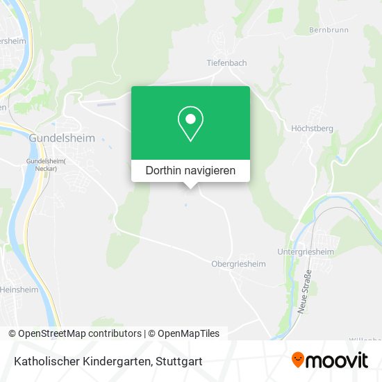 Katholischer Kindergarten Karte