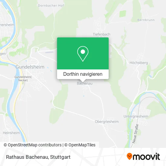 Rathaus Bachenau Karte