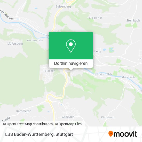 LBS Baden-Württemberg Karte