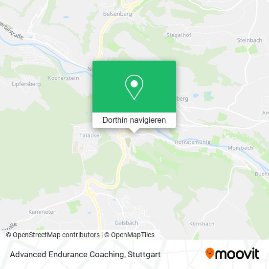 Advanced Endurance Coaching Karte