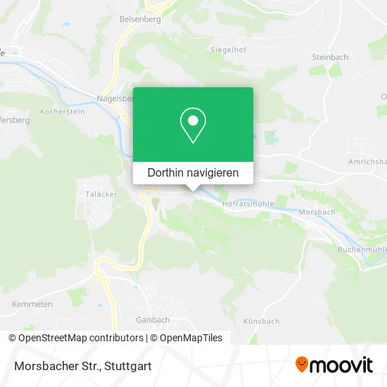 Morsbacher Str. Karte