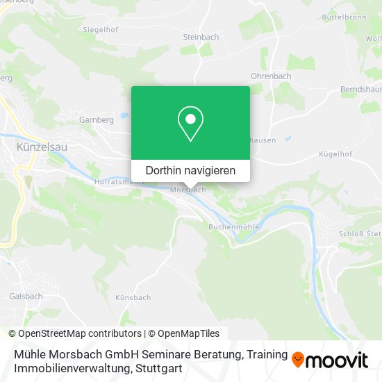 Mühle Morsbach GmbH Seminare Beratung, Training Immobilienverwaltung Karte