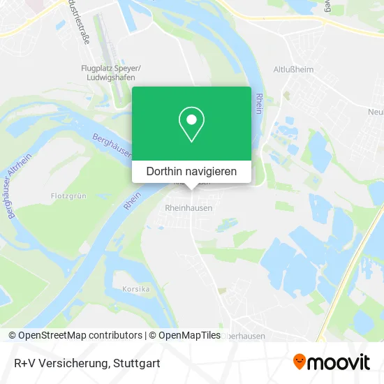 R+V Versicherung Karte