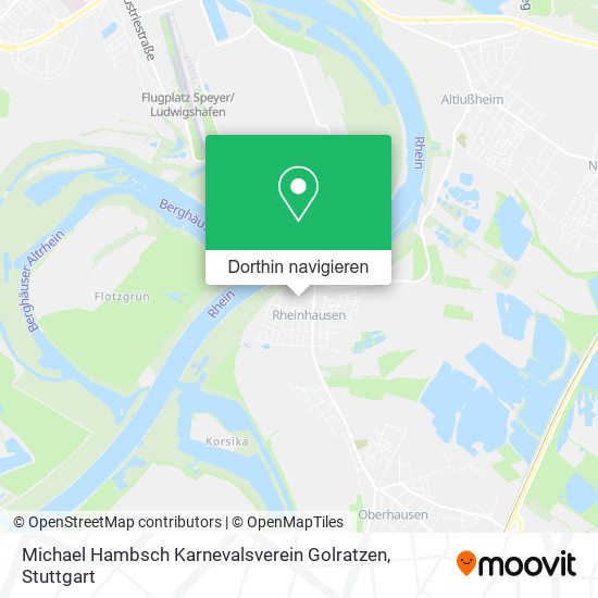 Michael Hambsch Karnevalsverein Golratzen Karte