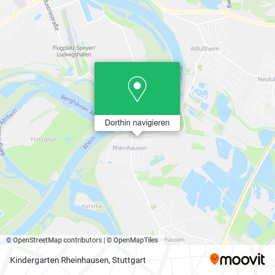 Kindergarten Rheinhausen Karte