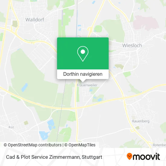 Cad & Plot Service Zimmermann Karte
