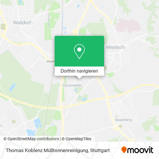 Thomas Koblenz Mülltonnenreinigung Karte