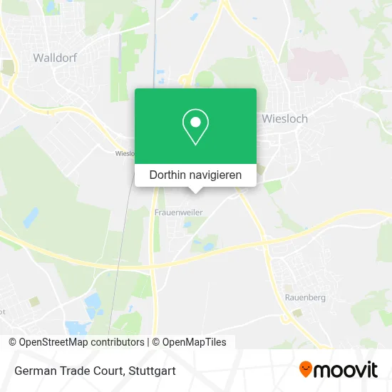 German Trade Court Karte