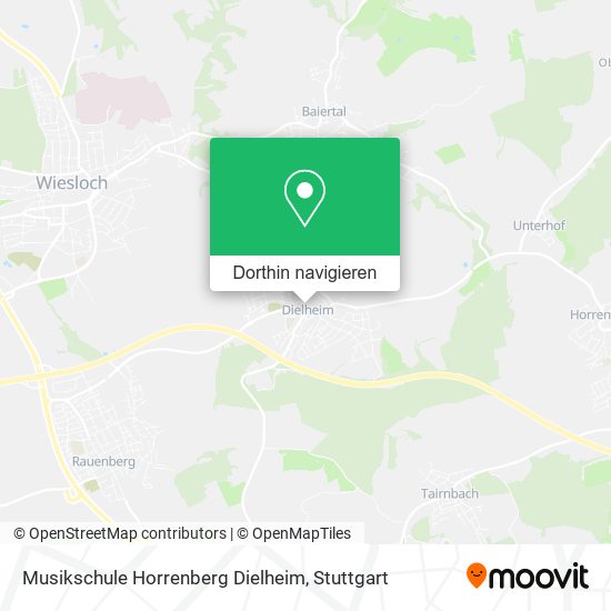 Musikschule Horrenberg Dielheim Karte