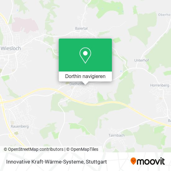 Innovative Kraft-Wärme-Systeme Karte