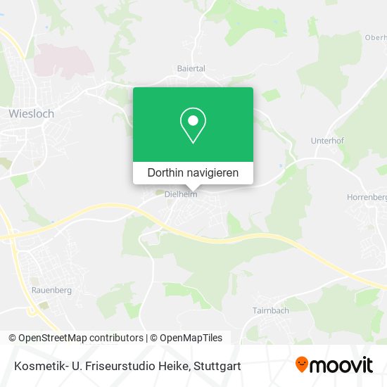 Kosmetik- U. Friseurstudio Heike Karte