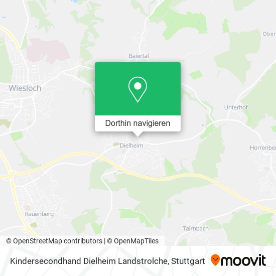 Kindersecondhand Dielheim Landstrolche Karte