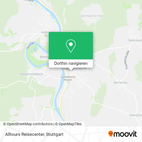 Alltours Reisecenter Karte