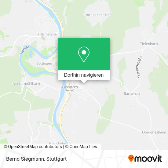 Bernd Siegmann Karte