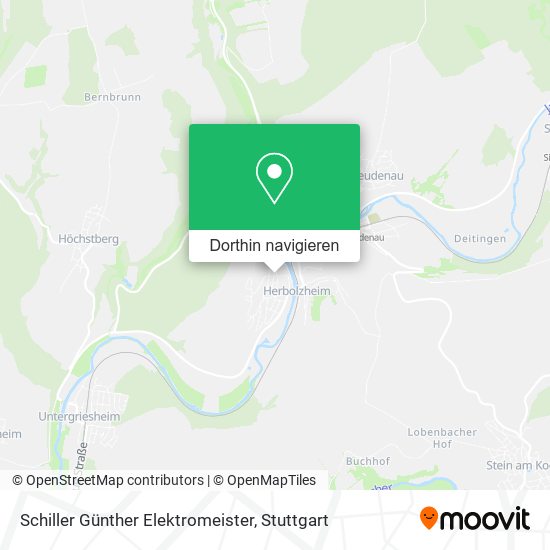 Schiller Günther Elektromeister Karte