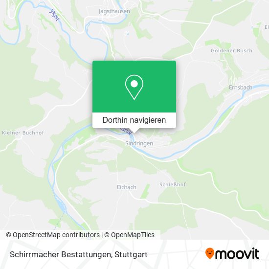 Schirrmacher Bestattungen Karte