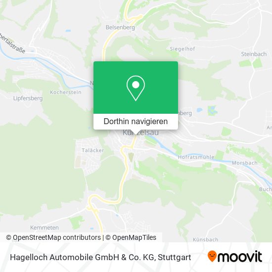 Hagelloch Automobile GmbH & Co. KG Karte