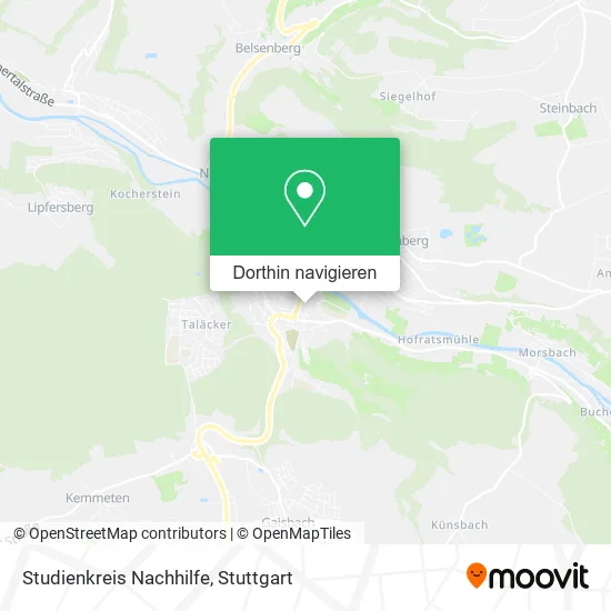 Studienkreis Nachhilfe Karte