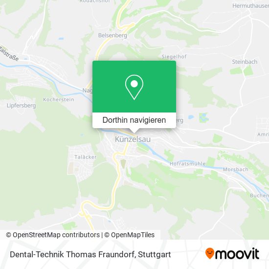 Dental-Technik Thomas Fraundorf Karte