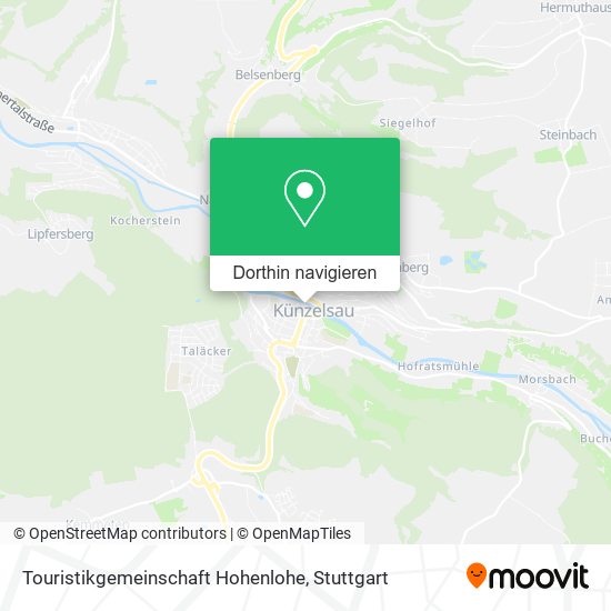 Touristikgemeinschaft Hohenlohe Karte