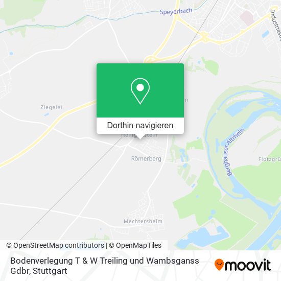 Bodenverlegung T & W Treiling und Wambsganss Gdbr Karte