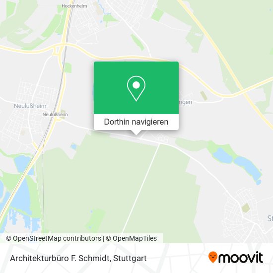 Architekturbüro F. Schmidt Karte