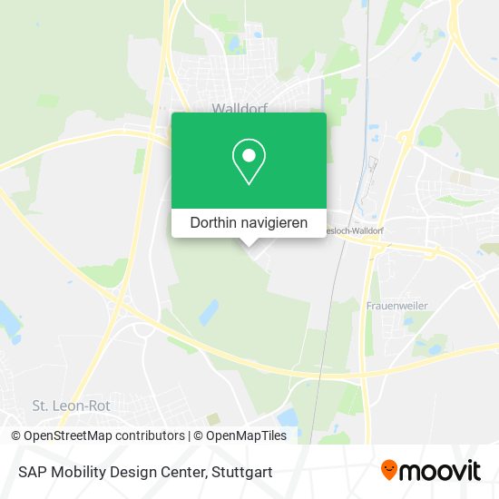 SAP Mobility Design Center Karte