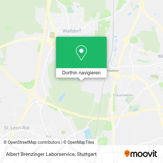 Albert Brenzinger Laborservice Karte