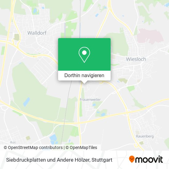 Siebdruckplatten und Andere Hölzer Karte