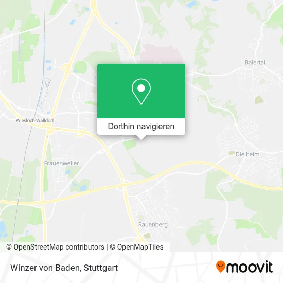 Winzer von Baden Karte