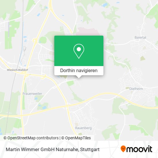 Martin Wimmer GmbH Naturnahe Karte