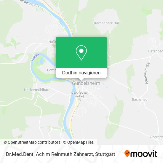 Dr.Med.Dent. Achim Reinmuth Zahnarzt Karte