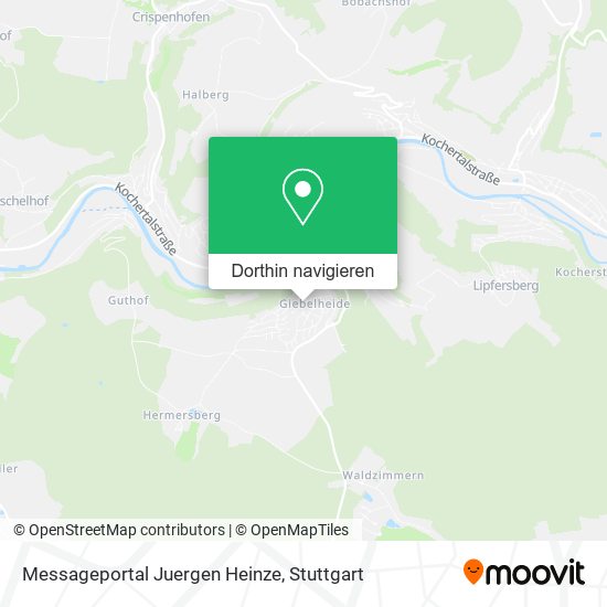 Messageportal Juergen Heinze Karte