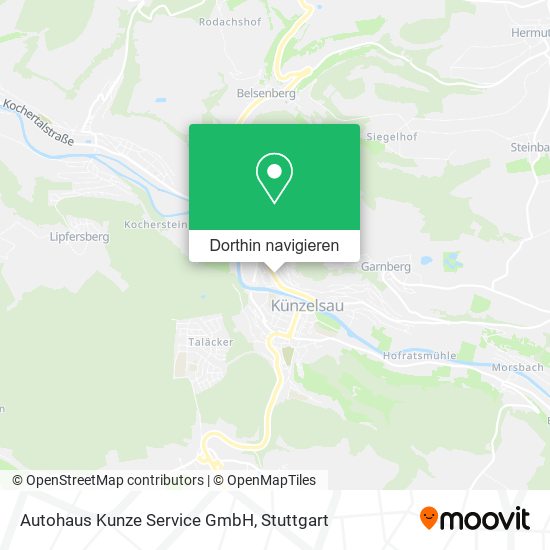 Autohaus Kunze Service GmbH Karte