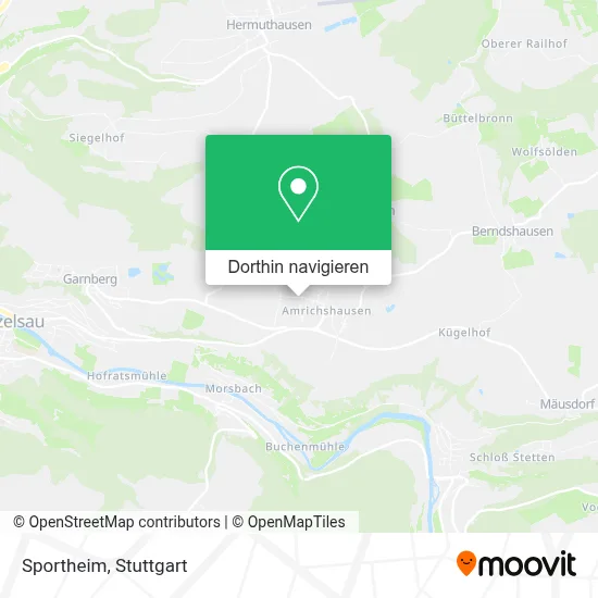 Sportheim Karte