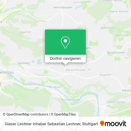 Glaser Lechner Inhaber Sebastian Lechner Karte