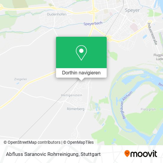 Abfluss Saranovic Rohrreinigung Karte