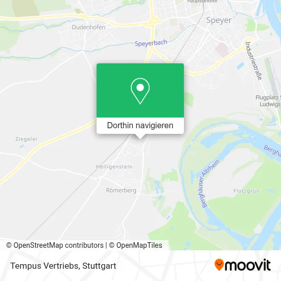 Tempus Vertriebs Karte