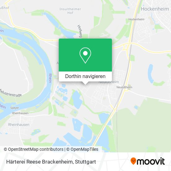 Härterei Reese Brackenheim Karte