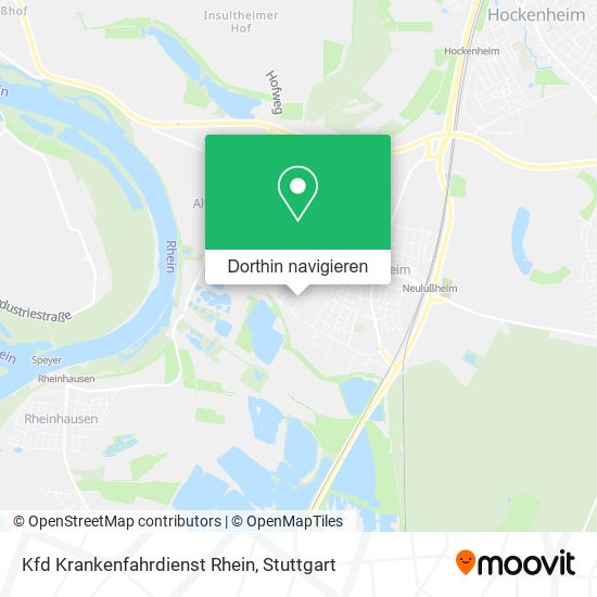 Kfd Krankenfahrdienst Rhein Karte