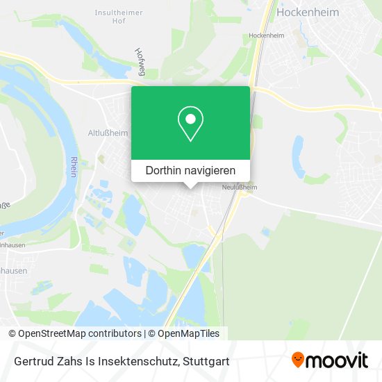 Gertrud Zahs Is Insektenschutz Karte