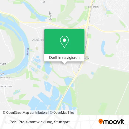 H. Pohl Projektentwicklung Karte