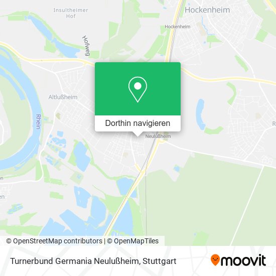Turnerbund Germania Neulußheim Karte