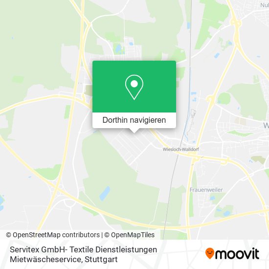 Servitex GmbH- Textile Dienstleistungen Mietwäscheservice Karte