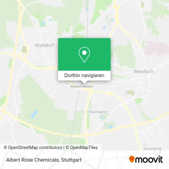 Albert Rose Chemicals Karte