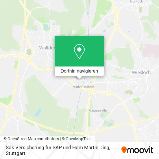 Sdk Versicherung für SAP und Hdm Martin Ding Karte