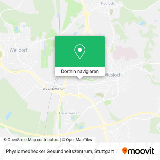 Physiomedhecker Gesundheitszentrum Karte